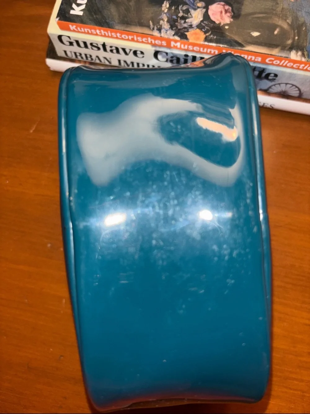 Tory Burch glossy teal